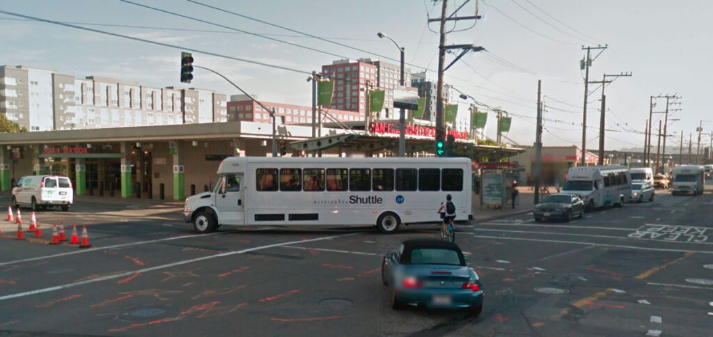 The CalTrain Depot at 4th & King Streets