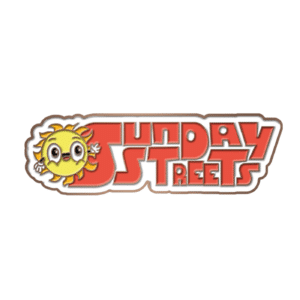 Sunday Streets Pin